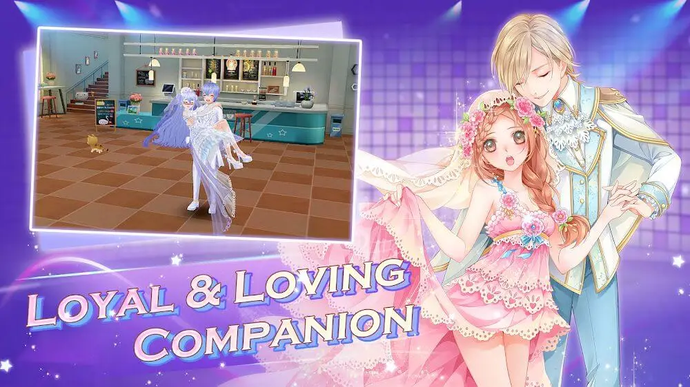 Screenshot of the Sweet Dance game