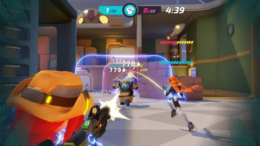 Screenshot of the T3 Arena game