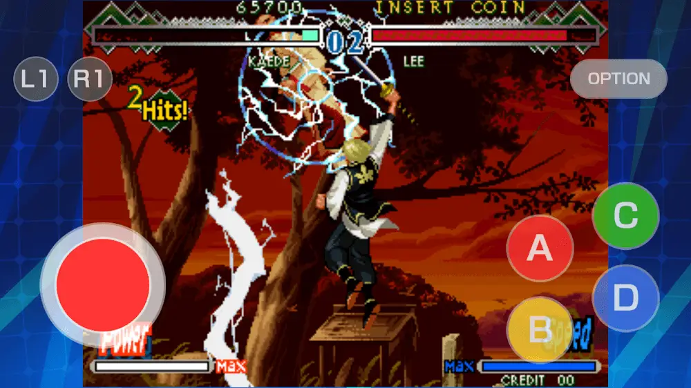 Screenshot of the THE LAST BLADE 2 ACA NEOGEO game