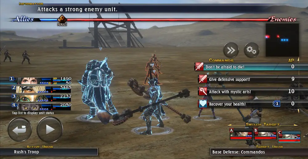 Screenshot of the THE LAST REMNANT Remastered game
