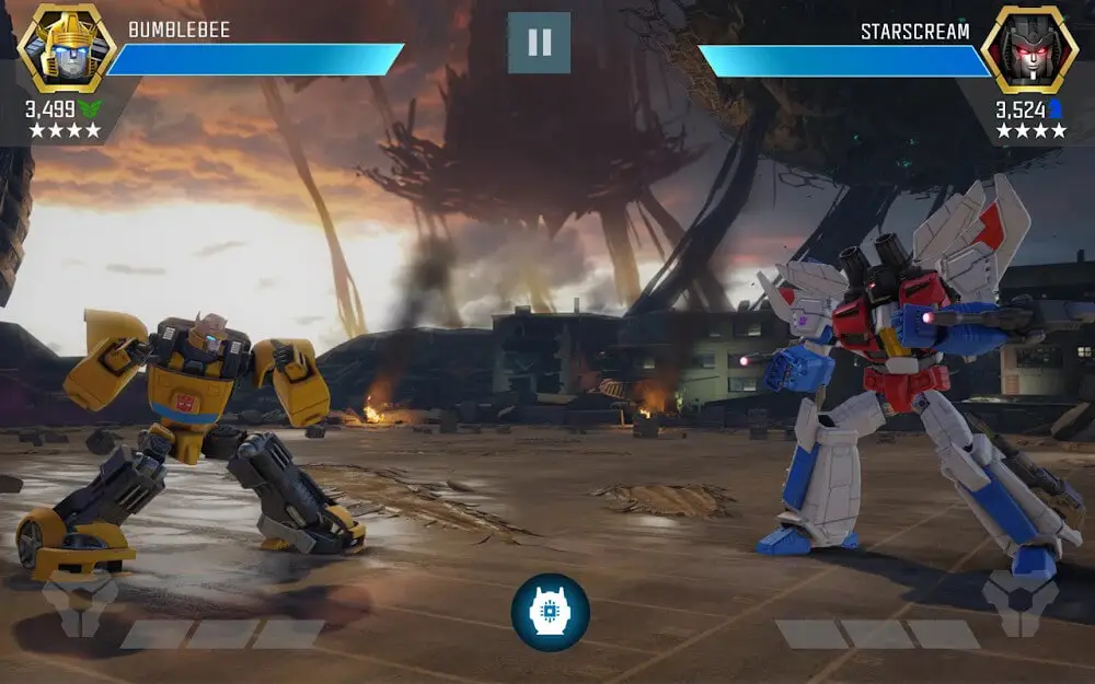 Screenshot of the TRANSFORMERS: Forged to Fight game