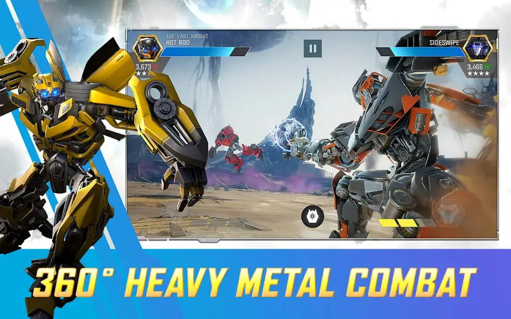 Screenshot of the TRANSFORMERS: Forged to Fight game