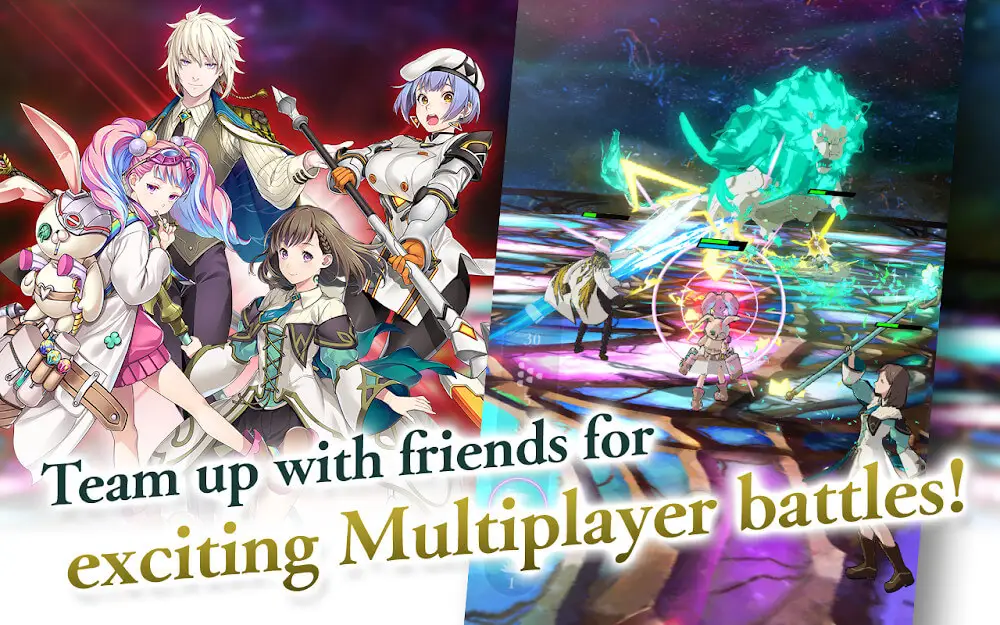 Screenshot of the Tales of Luminaria game