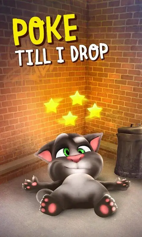 Screenshot of the Talking Tom Cat app