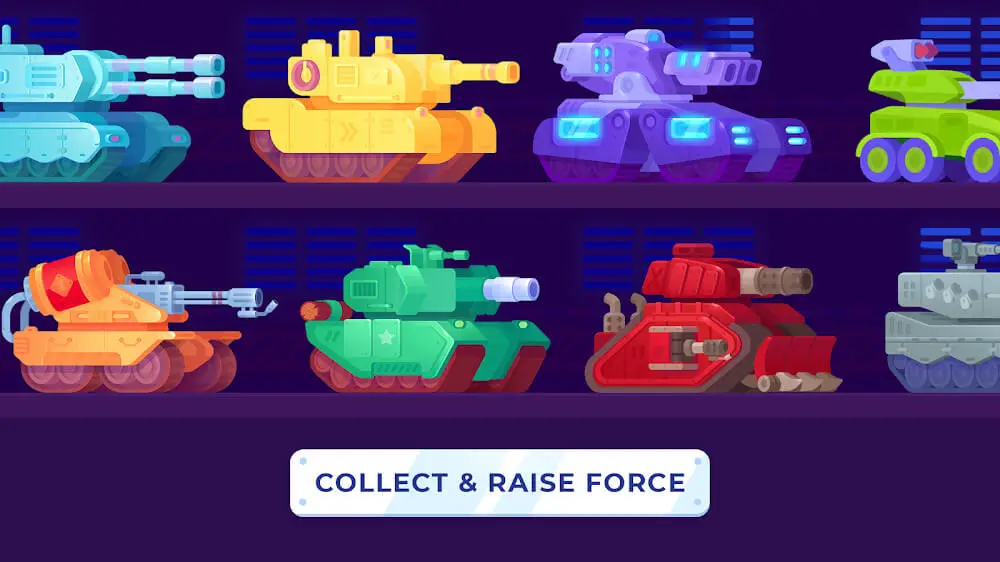 Screenshot of the Tank Stars 2 game