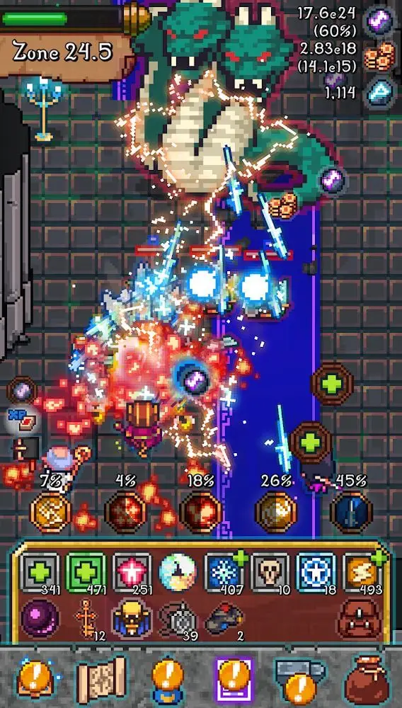 Screenshot of the Tap Wizard app