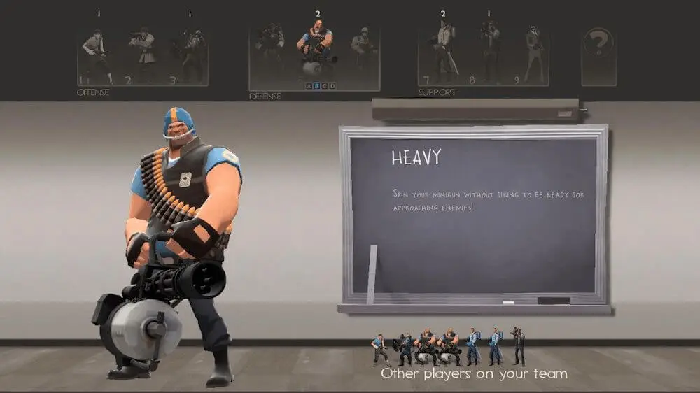 Screenshot of the Team of 2 Fort Mobile game