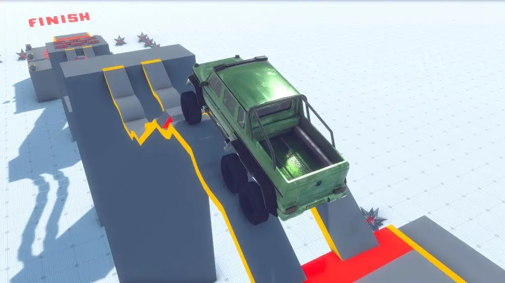 Screenshot of the Test Driver game