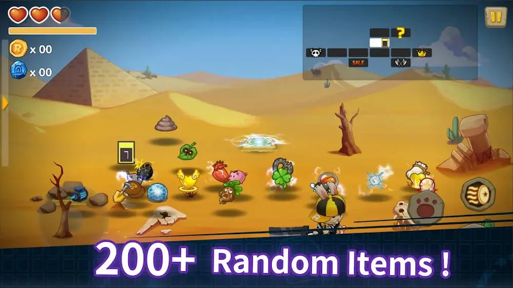Screenshot of the The Arcade Rabbit game