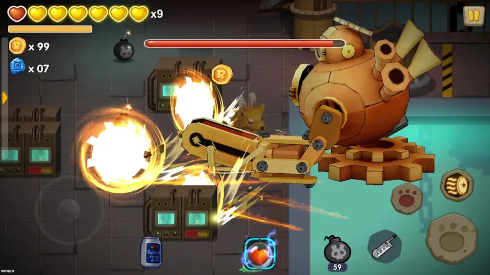 Screenshot of the The Arcade Rabbit game