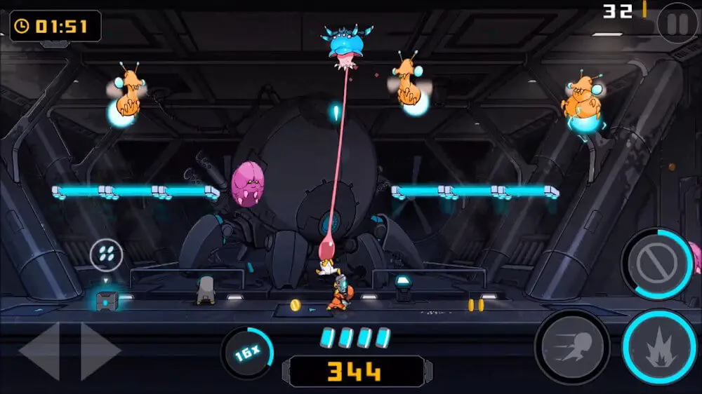 Screenshot of the The Bug Butcher game