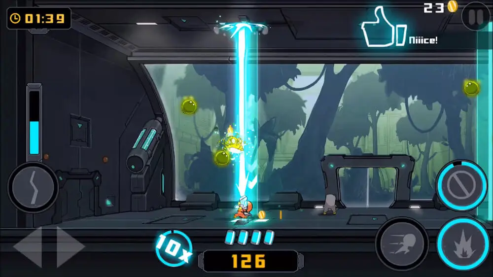 Screenshot of the The Bug Butcher game
