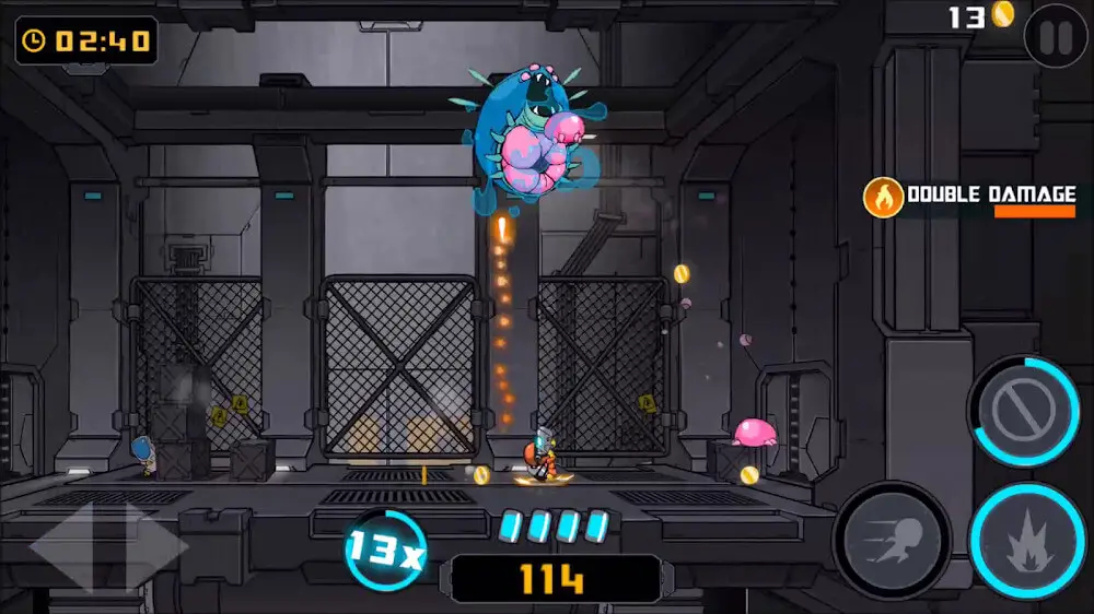 Screenshot of the The Bug Butcher game