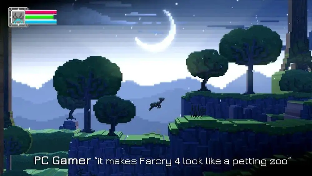 Screenshot of the The Deer God game