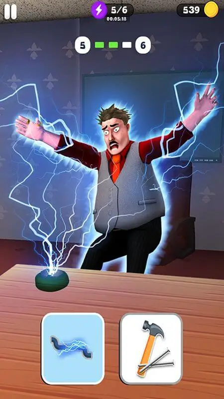 Screenshot of the The Office: Boss Pranks app
