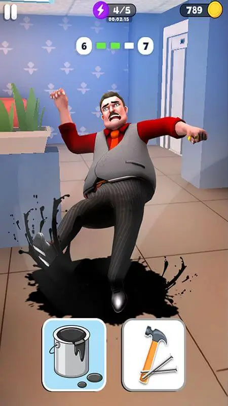 Screenshot of the The Office: Boss Pranks app