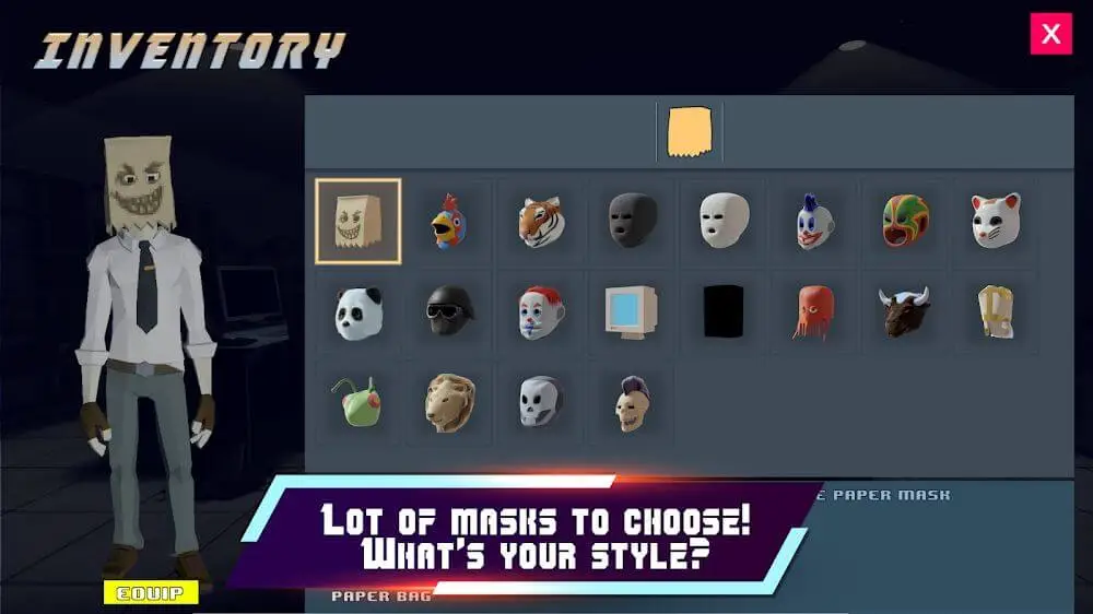 Screenshot of the The Suitcase game