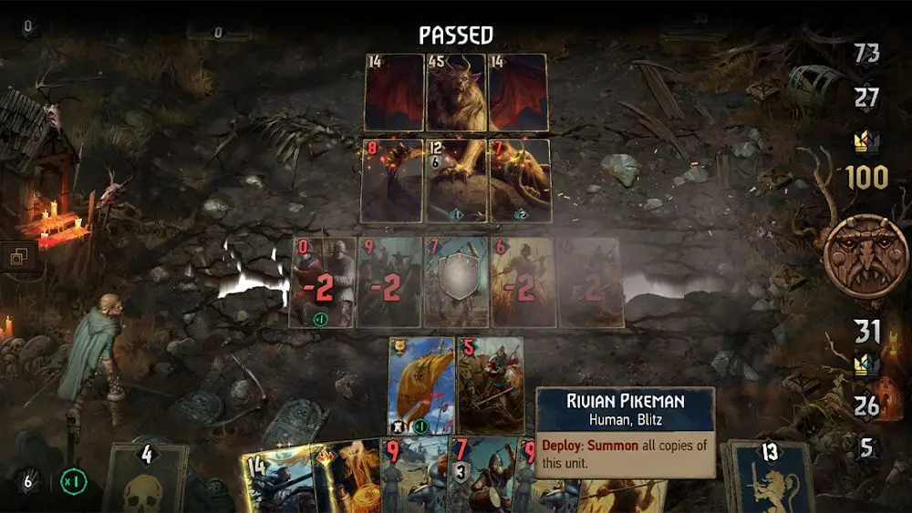 Screenshot of the The Witcher Tales: Thronebreaker game