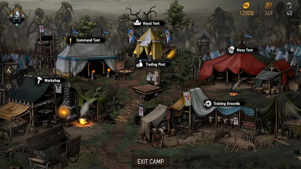 Screenshot of the The Witcher Tales: Thronebreaker game