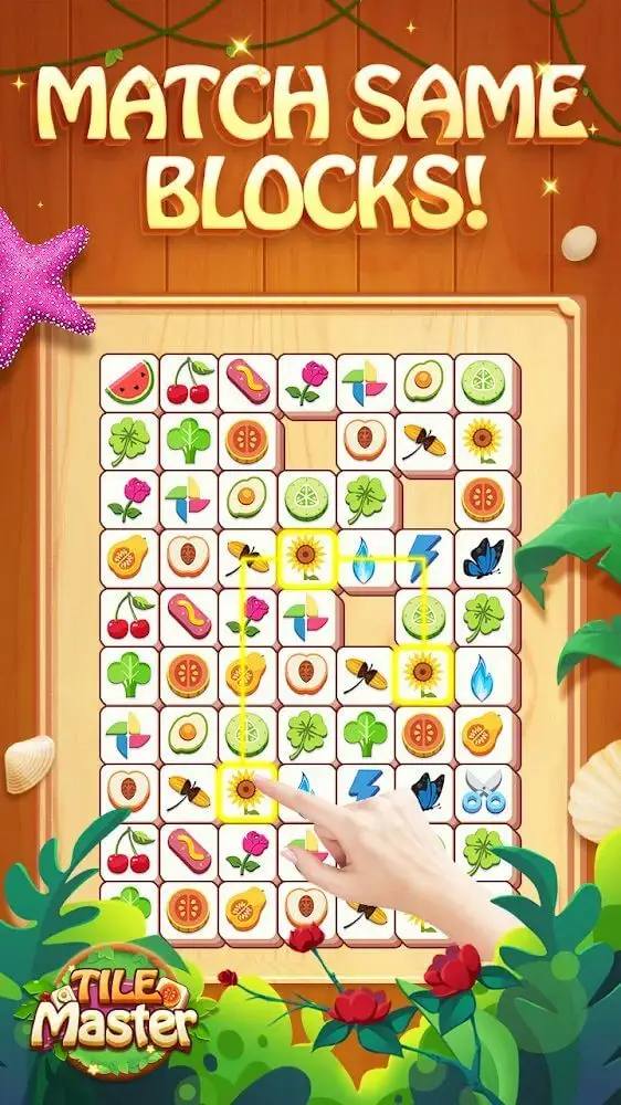 Screenshot of the Tile Master app