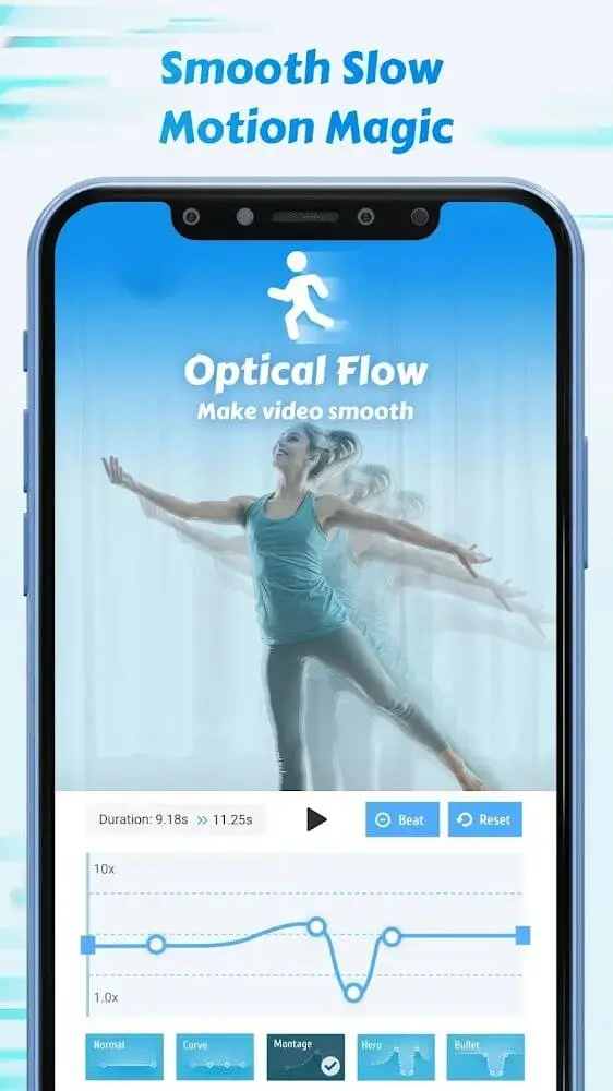 Screenshot of the Time Cut app