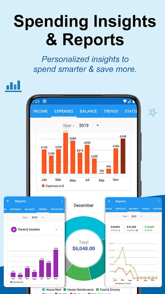 Screenshot of the TimelyBills app