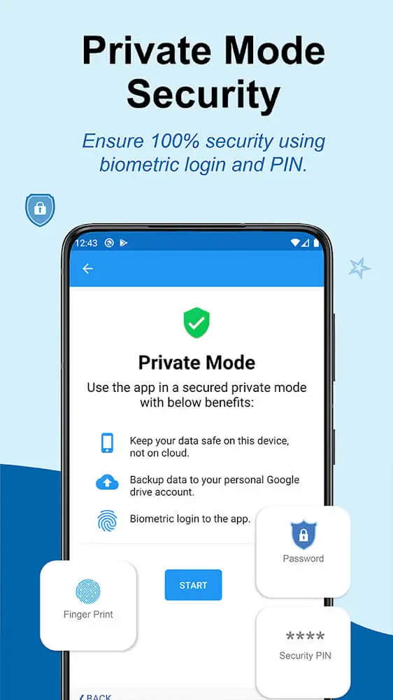 Screenshot of the TimelyBills app