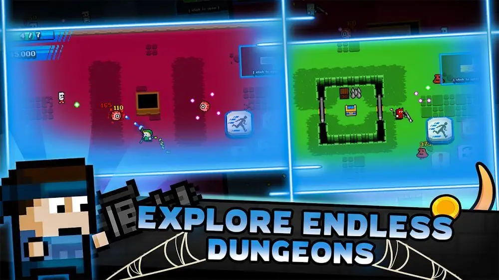 Screenshot of the Tiny Dungeon: Pixel Roguelike game