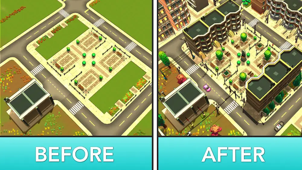 Screenshot of the Tiny Landlord game