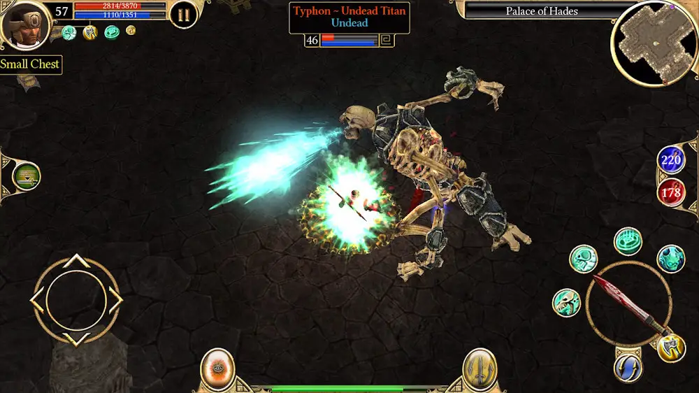 Screenshot of the Titan Quest game