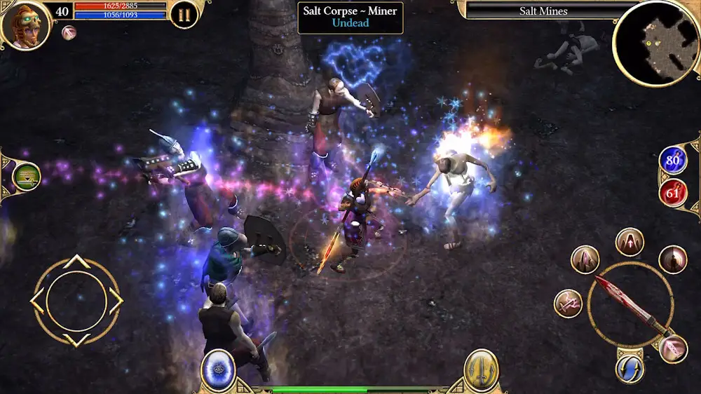 Screenshot of the Titan Quest game