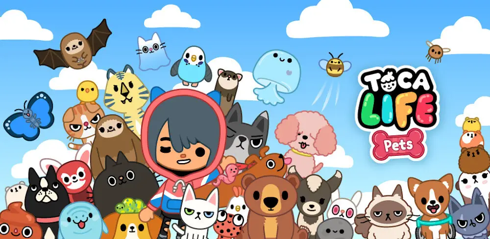 Screenshot of the Toca Life: Pets game