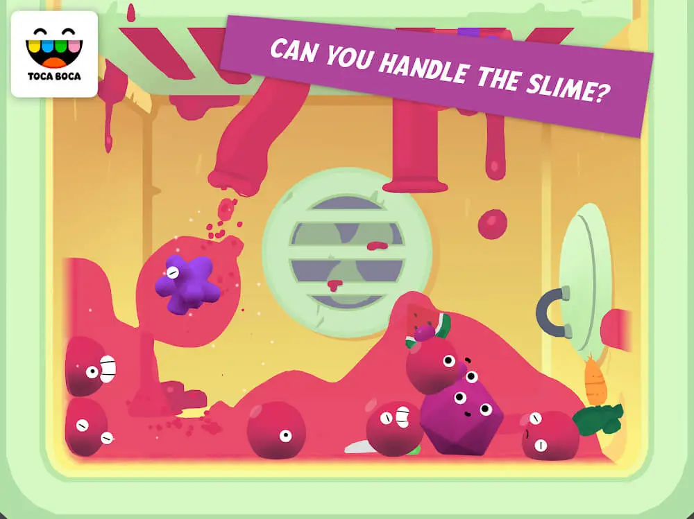 Screenshot of the Toca Mystery House game