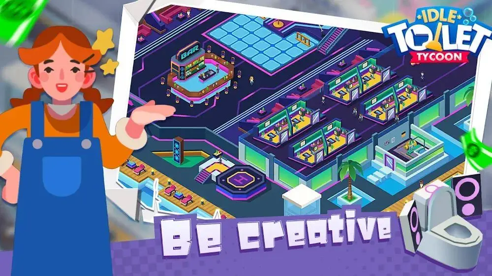 Screenshot of the Toilet Empire Tycoon game