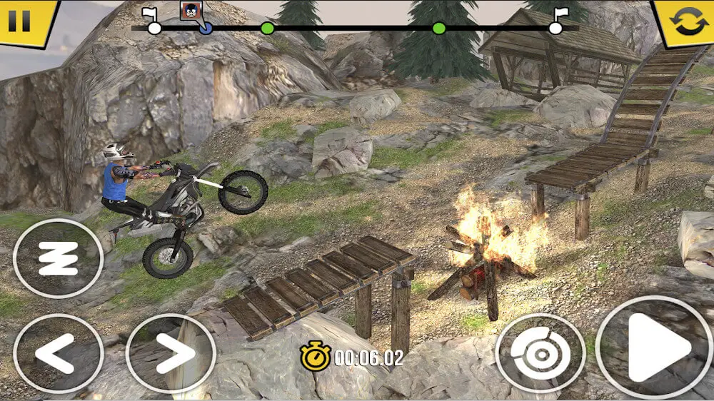 Screenshot of the Trial Xtreme Legends (Trial Xtreme 4 Remastered) game