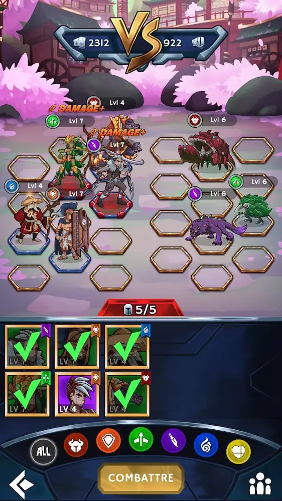 Screenshot of the Tribal Idle app