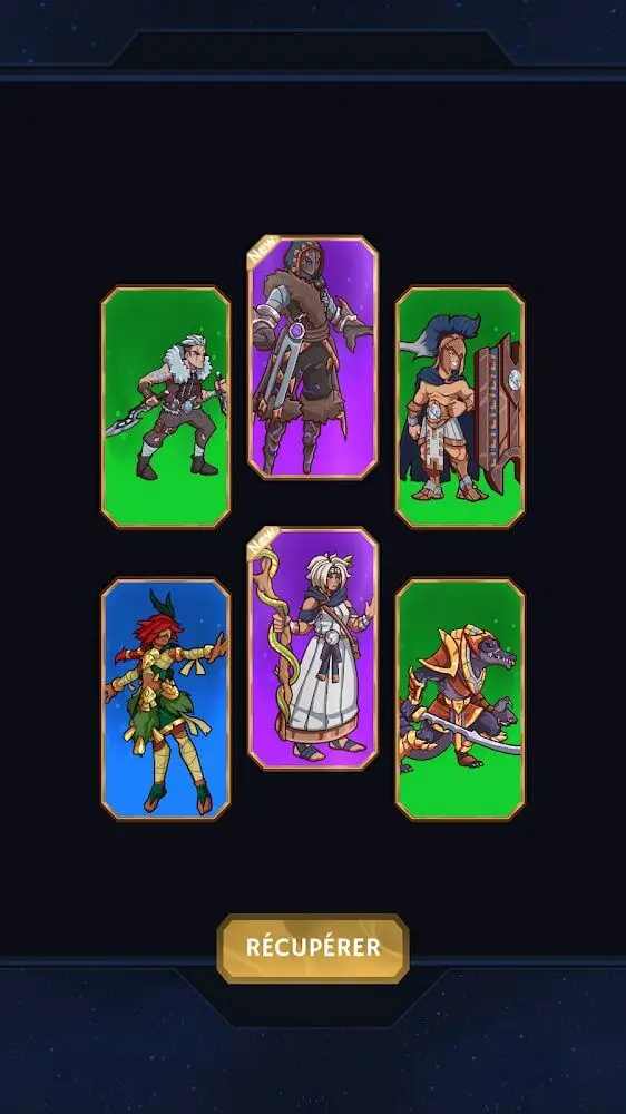 Screenshot of the Tribal Idle app
