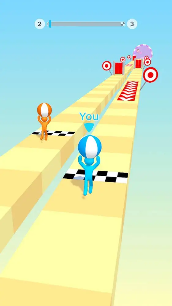 Screenshot of the Tricky Track 3D app