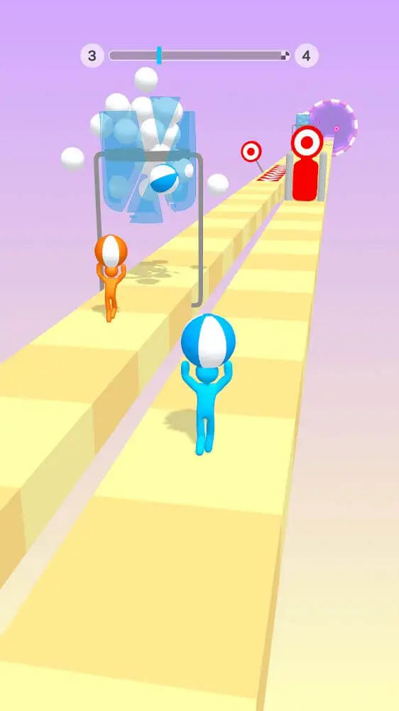Screenshot of the Tricky Track 3D app