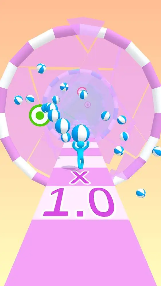 Screenshot of the Tricky Track 3D app