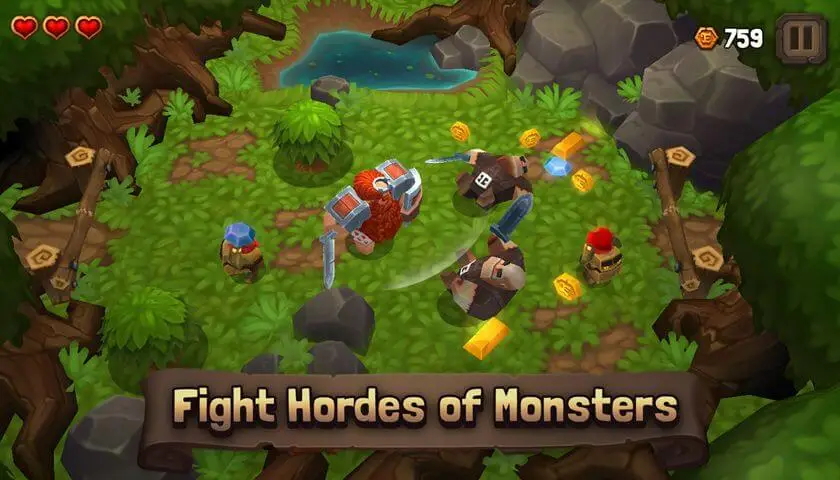 Screenshot of the Trouserheart game