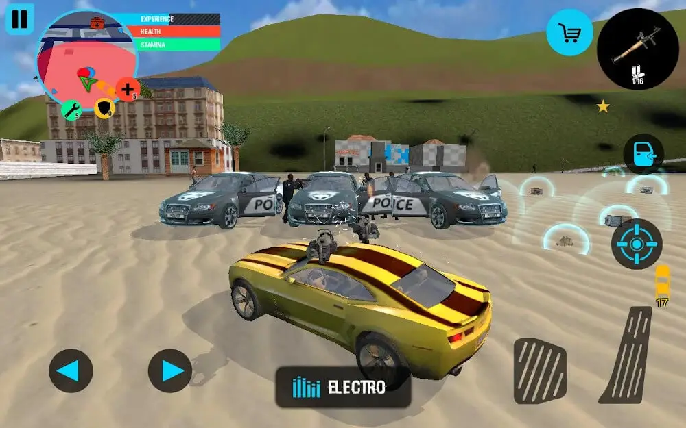 Screenshot of the Truck Driver City Crush game