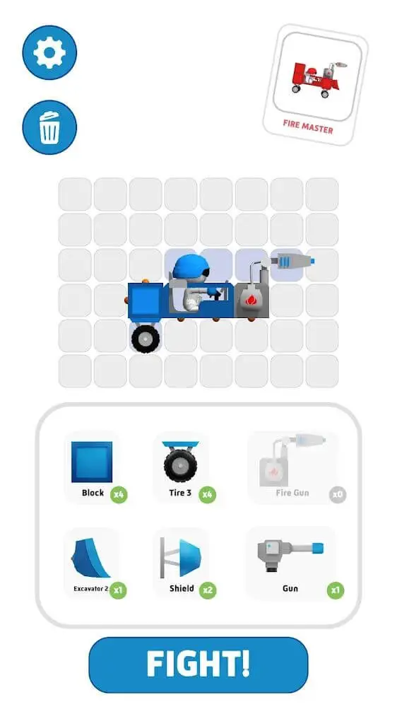 Screenshot of the Truck Wars app
