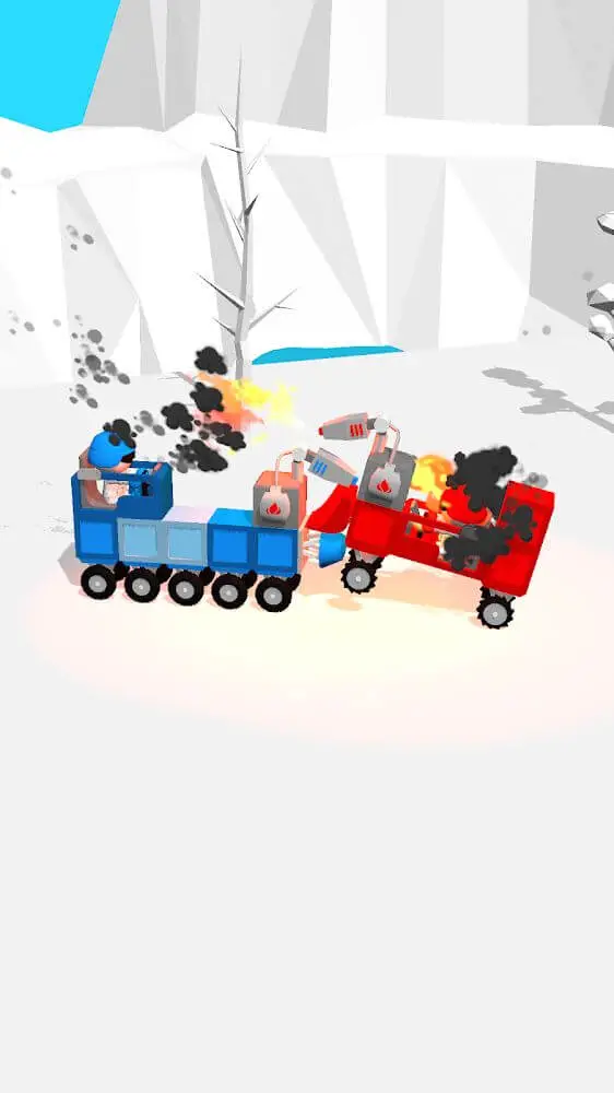 Screenshot of the Truck Wars app