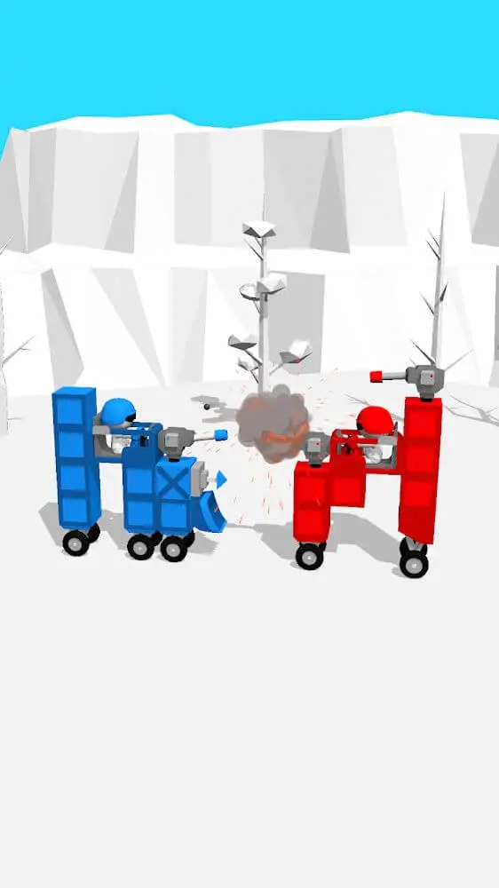 Screenshot of the Truck Wars app