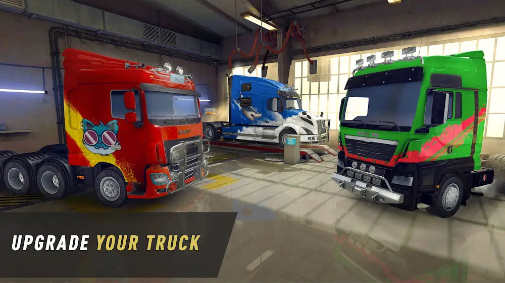 Screenshot of the Truck World: Euro Simulator game