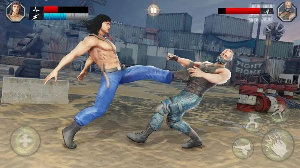 Screenshot of the US Army Karate Fighting Game game