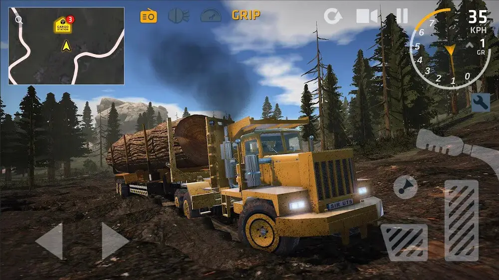 Screenshot of the Ultimate Truck Simulator game