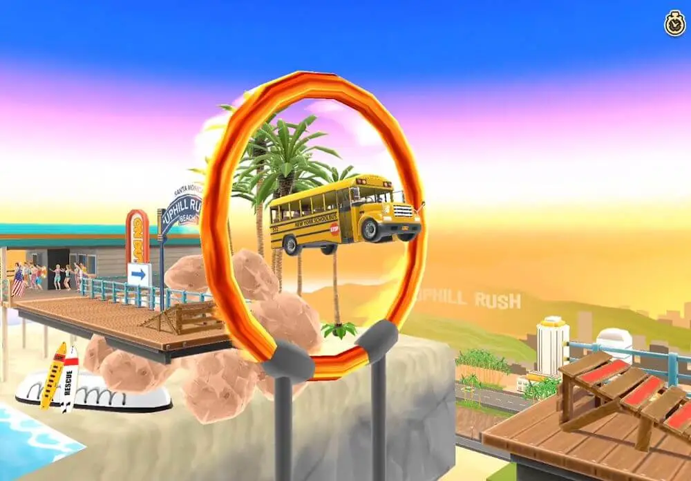 Screenshot of the Uphill Rush 2 USA Racing game