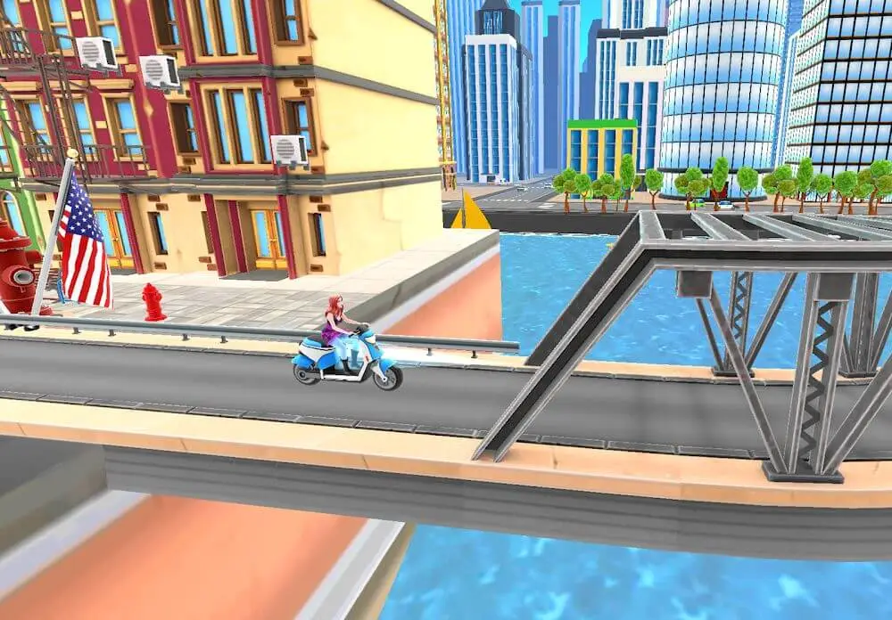 Screenshot of the Uphill Rush 2 USA Racing game